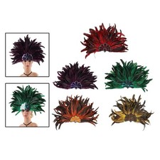 Feather Headpiece Costume Hair