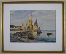 Cornish fishing boats in