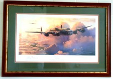 "HEADING INTO DARKNESS" BY ADRIAN RIGBY FRAMED NUMBERED LIMITED EDITION PRINT