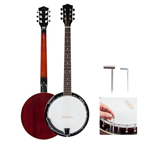 New string banjo - banjo, full