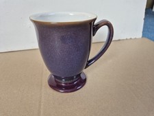Denby Storm Footed Mug - Plum VGC