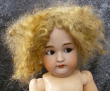11"  / 28cm  MOHAIR WIG FOR ANTIQUE DOLL, DOLL HAIR, DOLL WIG FOR VINTAGE DOLL