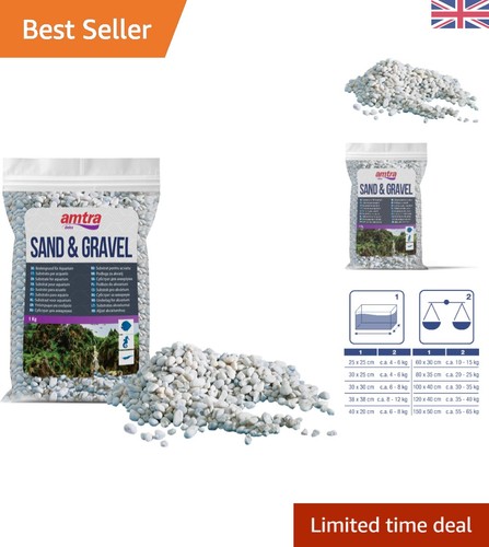 1kg coarse white - 1kg, aquarium