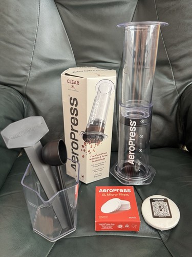 Aeropress clear barely - aeropress, xl