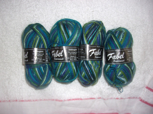 50g drops fabel superwash - x,