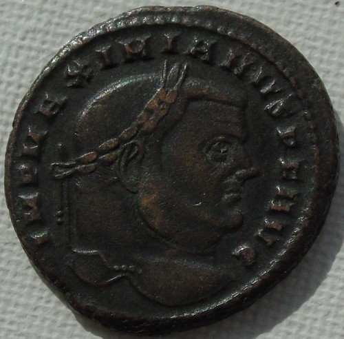 Maximianus bronze follis - maximianus, /