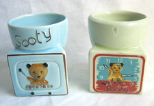 2 x Vintage Sooty TV Egg Cup