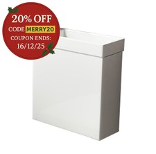 2 in 1 Toilet Cistern Basin