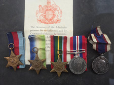 WWII LSGC group of 5 Medals