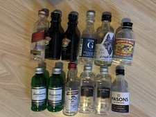 Miniature bottles empty - 12,