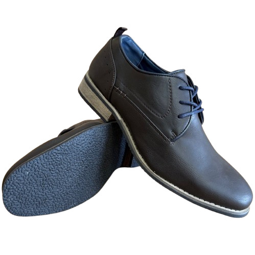 Mens smart faux leather - faux,