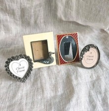 4 Vintage Miniature Photo