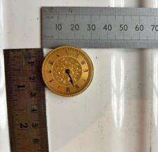 Antique Gold Pocket Watch Dial & Movement - spares repairs & Scrap