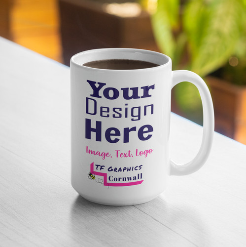 Large 15oz personalised mug - 15oz,