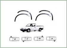 Wheel arch fender cover for