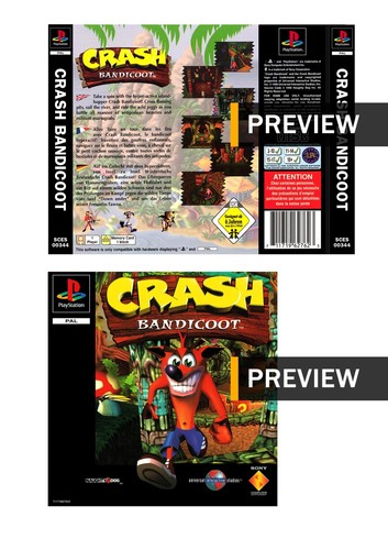 Crash bandicoot playstation - crash,