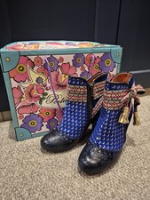 BNIB *Poetic Licence Irregular Choice* short ankle boots heels *Uk 6, EU 39*