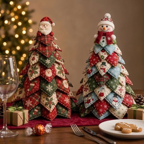 Diy quilted christmas - diy, kit