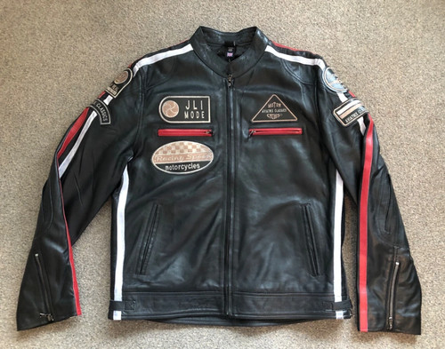 Aviatrix mens biker jacket - mens,