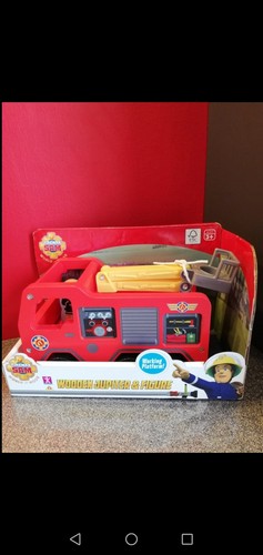 Fireman sam wooden jupiter - sam,