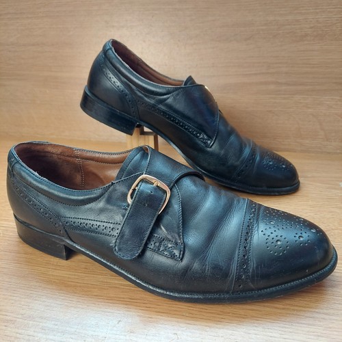 Grenson monk strap black - grenson,