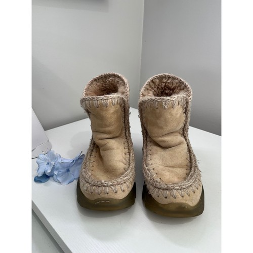 Mou eskimo tan sheepskin - eskimo,