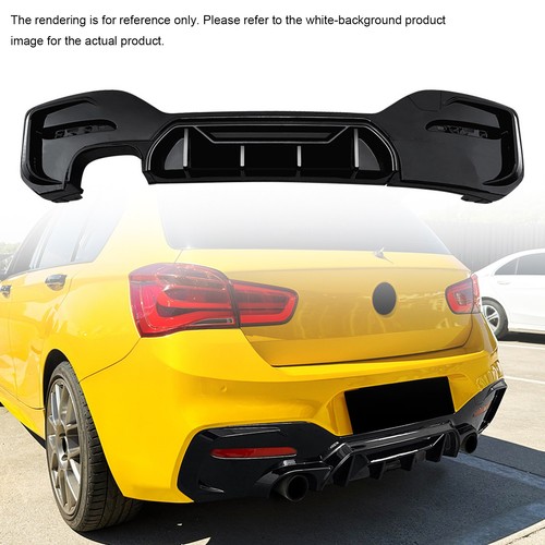 Gloss black rear - gloss, bumper