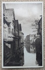 Canterbury Weaver's House & River Stour, Kent Postcard
