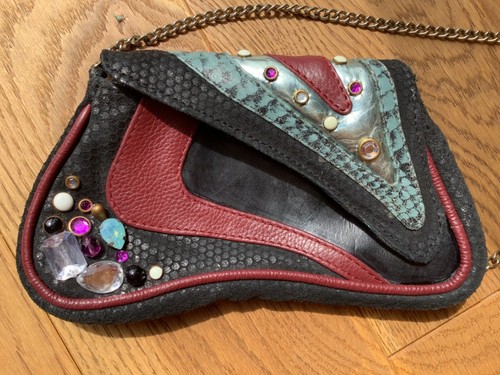 Bracher emden gem clutch bag - emden,