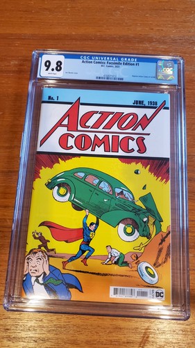 Action comics facsimile - action, #1