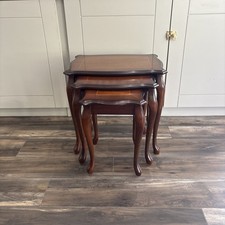 Antique Style Mahogany Nest of