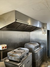 Stainless Steel Extract Hood With X4 Luvers And Fan Controller 240 By 1 Metre