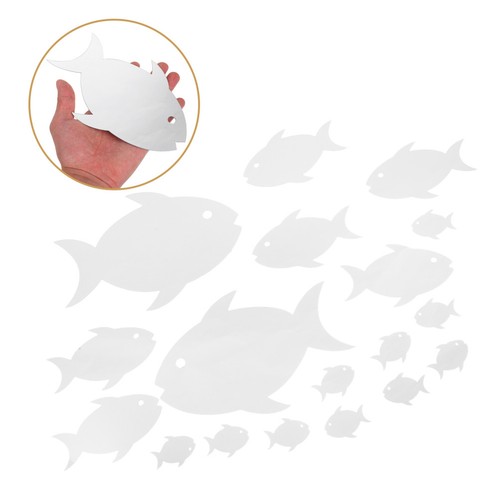 Silver acrylic fish - fish, mirror