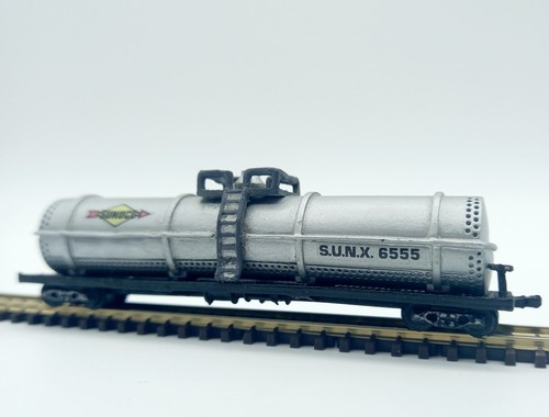 Railroad tanker gauge - tanker, n