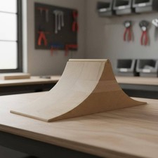 U-Shaped Skate Ramp Sturdy