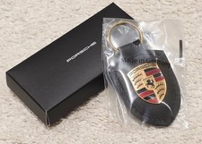 Genuine Porsche Leather Crest