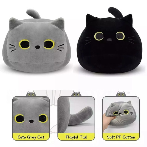 Kids cat plush - cat, pillow