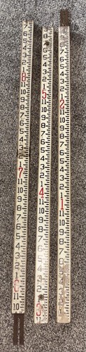 Vintage wood measuring - measuring, staff