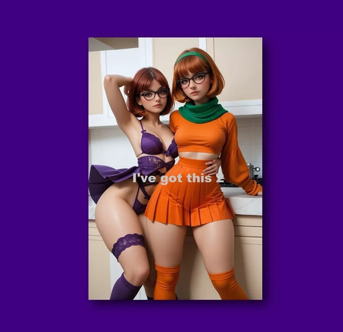 Fridge magnet velma - fridge, dinkley