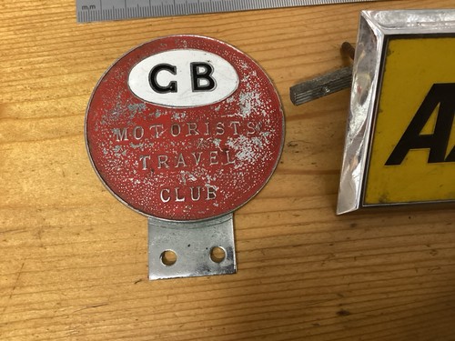 Old car badges - car, badges,aa,enamel