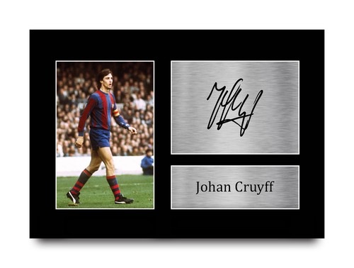 Johan cruyff signed - signed, barcelona