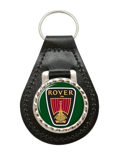 Rover badge leather key - badge,