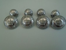 OBSOLETE POLICE BUTTONS, WEST