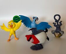 Rio film Figure Toy Playset Bundle jewel Blu Luis Rafael Nigel Birds Movie