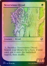MTG FOIL Neverwinter Dryad - Showcase [Adventures in the Forgotten Realms]