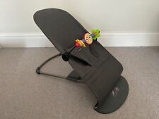 Baby Bjorn Bliss Bouncer - Anthracite Grey - Bouncing Chair Seat With Toy Bar