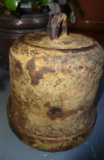 Bell Shaped 33LB Cast Iron Metal Avery Weight Antique Vintage