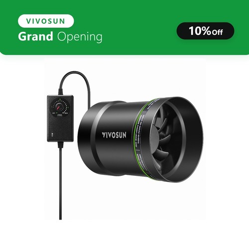 Vivosun 345cfm inline - 6",