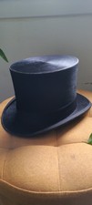 Antique Vintage Austin Reed Ltd Silk Top Hat Circa; 1900-1910