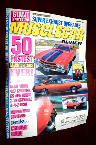 Muscle car review - car, magazine